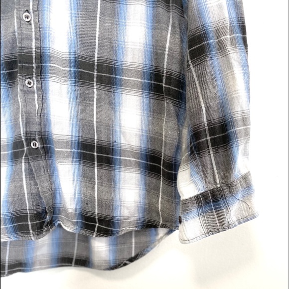 Vintage Grenadier Men’s Long Sleeve / Blue & Grey - Picture 5 of 9